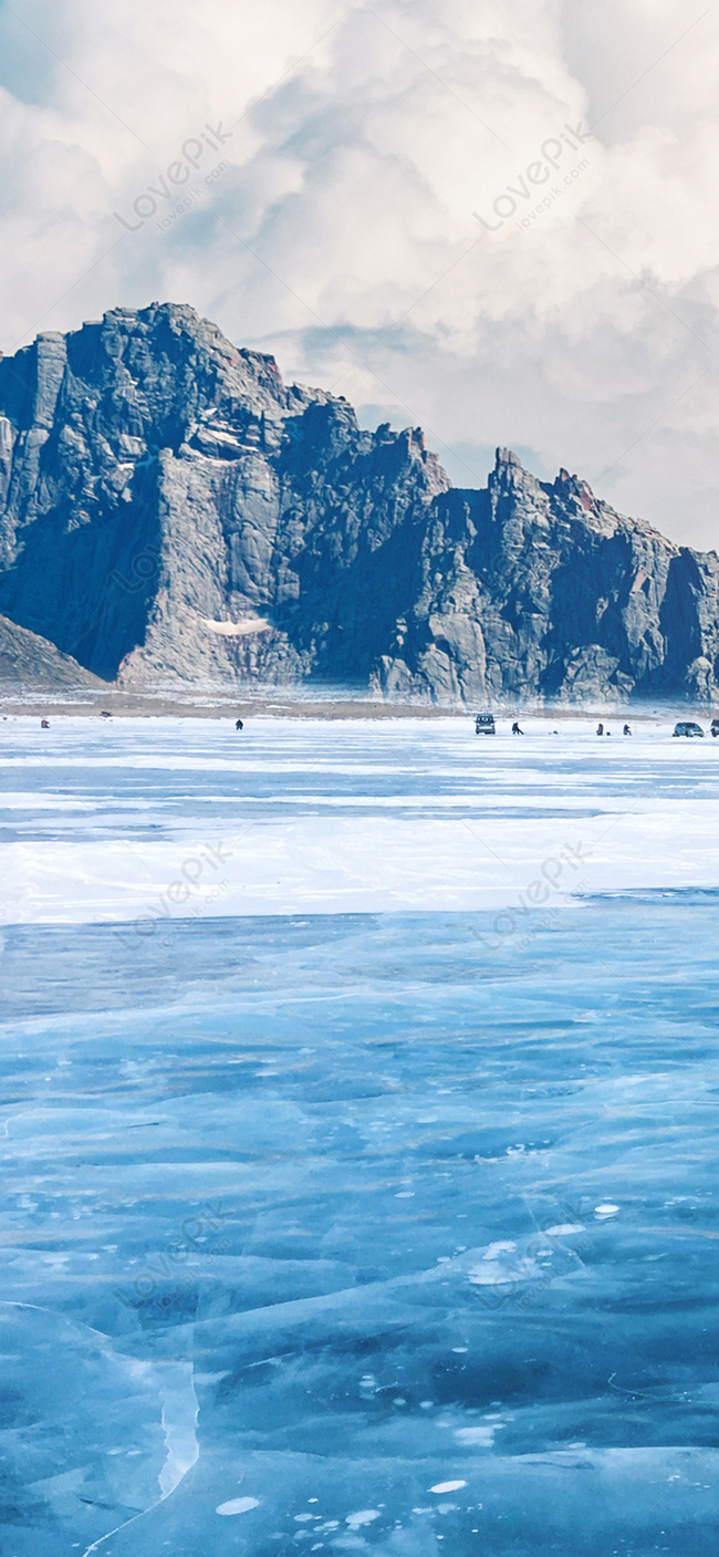 Зимняя вода мобильный телефон обои изображение_Фото номер 400896080_JPG  Формат изображения_ru.lovepik.com