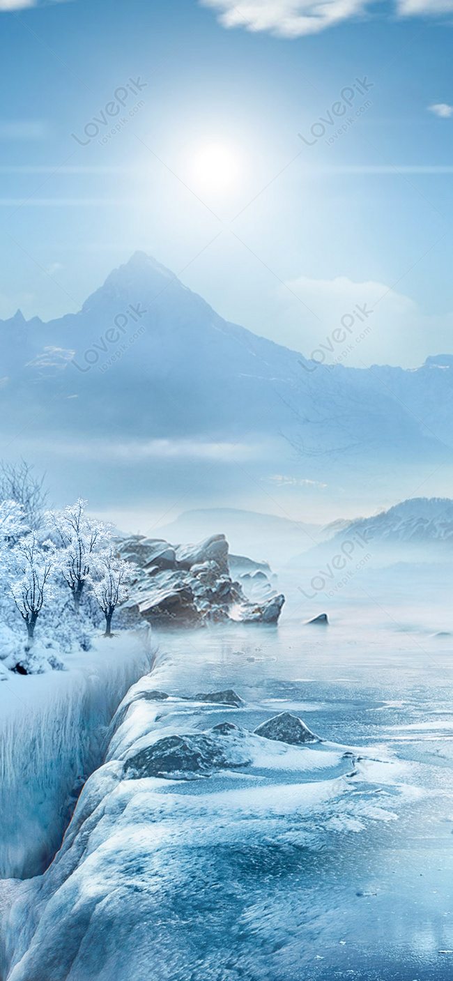 Winter Scene Mobile Phone Wallpaper Images Free Download on Lovepik |  400874883