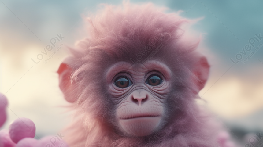 Pink deals baby monkey