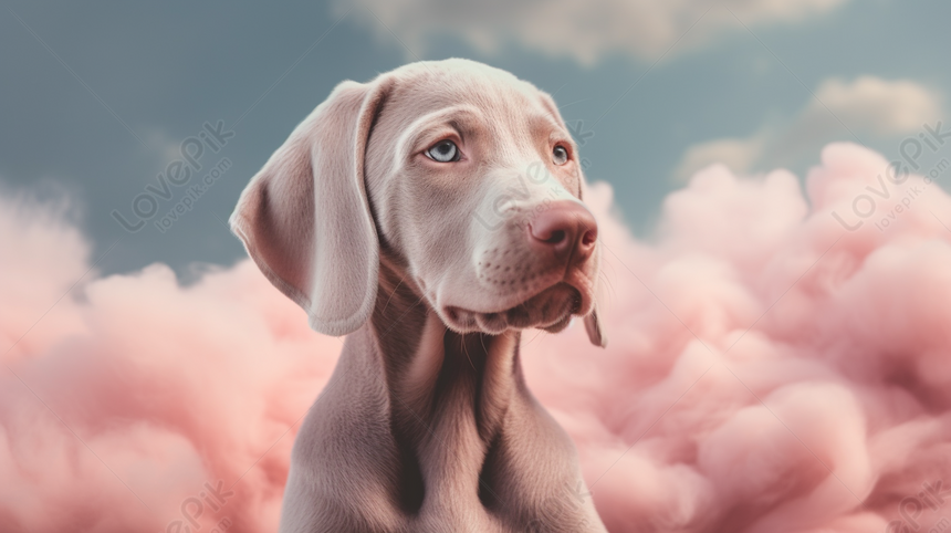 White weimaraner sales