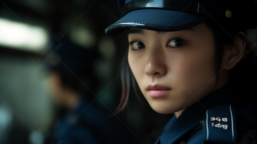 Asian Police Cadet Sporting A Hat: A Brief Background, Asian Hat ...