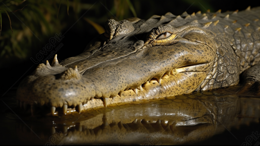 Background Of The Crocodiles Face, Face Backgrounds, Crocodile ...