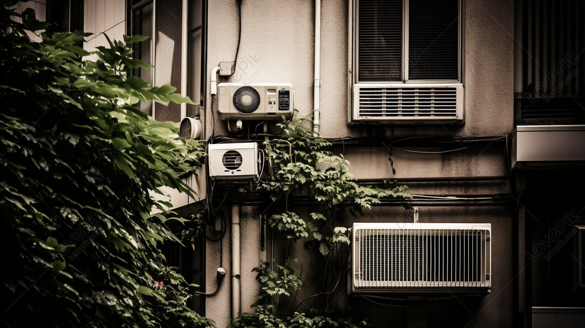 Hanging Air Conditioner Images, HD Pictures For Free Vectors Download ...