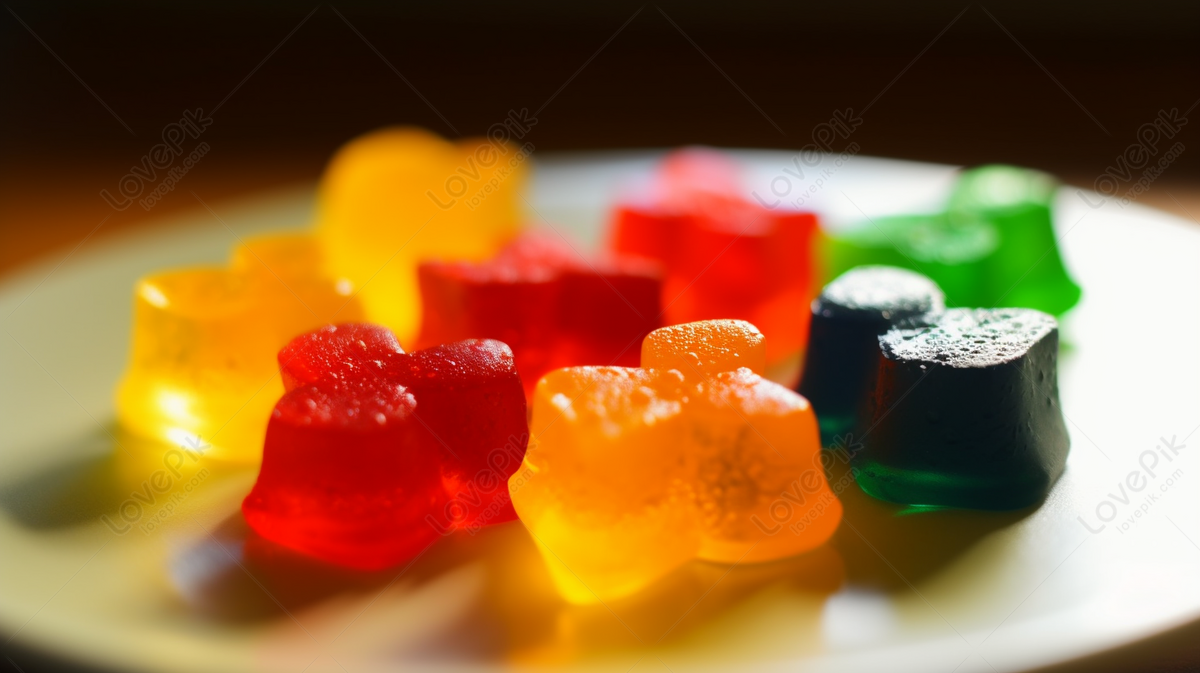 Colorful Gummy Bears Kids Vector Cartoon Stock Vector (Royalty Free)  1890071359