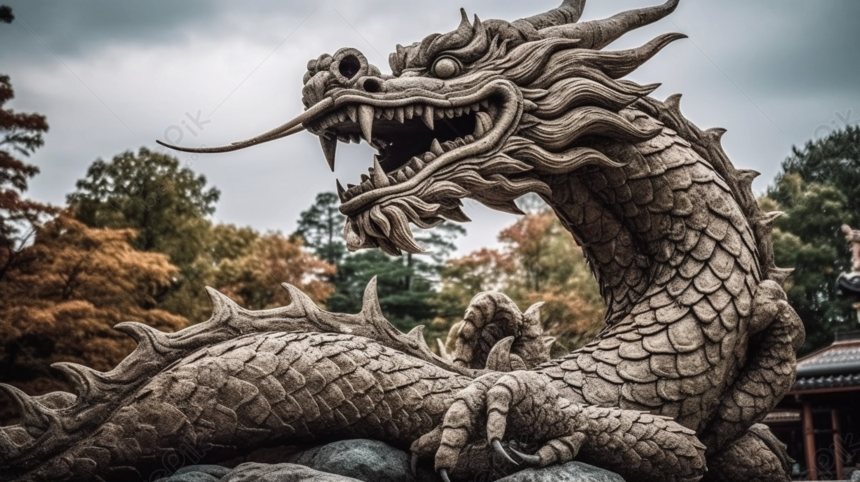 日本庭園の巨大な龍の彫刻の背景, 日本 背景, 龍 背景, 日本語 背景 画像フリー、HD 日本, 龍, 日本語 背景素材 無料ダウンロード -  Lovepik