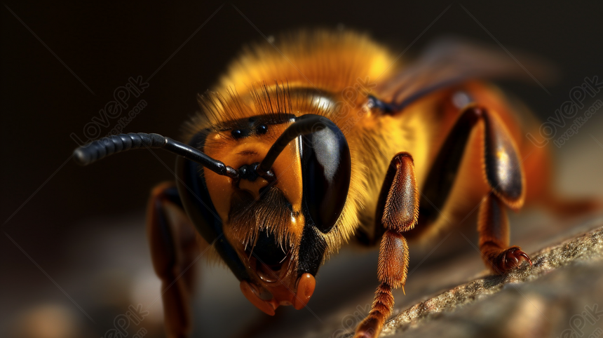 Hình Nền Cận Cảnh Con Ong Mật Trên Nền đen, đóng Hình Nền, Lượt Xem Hình Nền,  Trên Hình Nền, HD và Nền Cờ đẹp con ong, lượt xem, trên để Tải