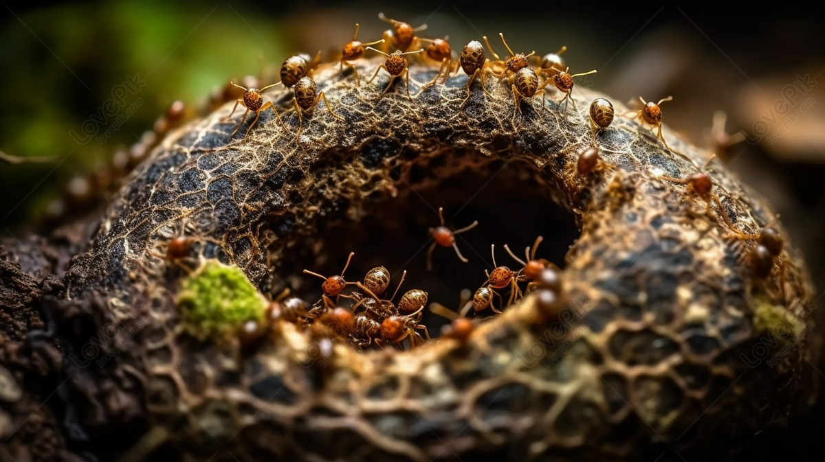 Exploring The Intricacies Of Ants In Their Nest - Io.ant, Nest ...