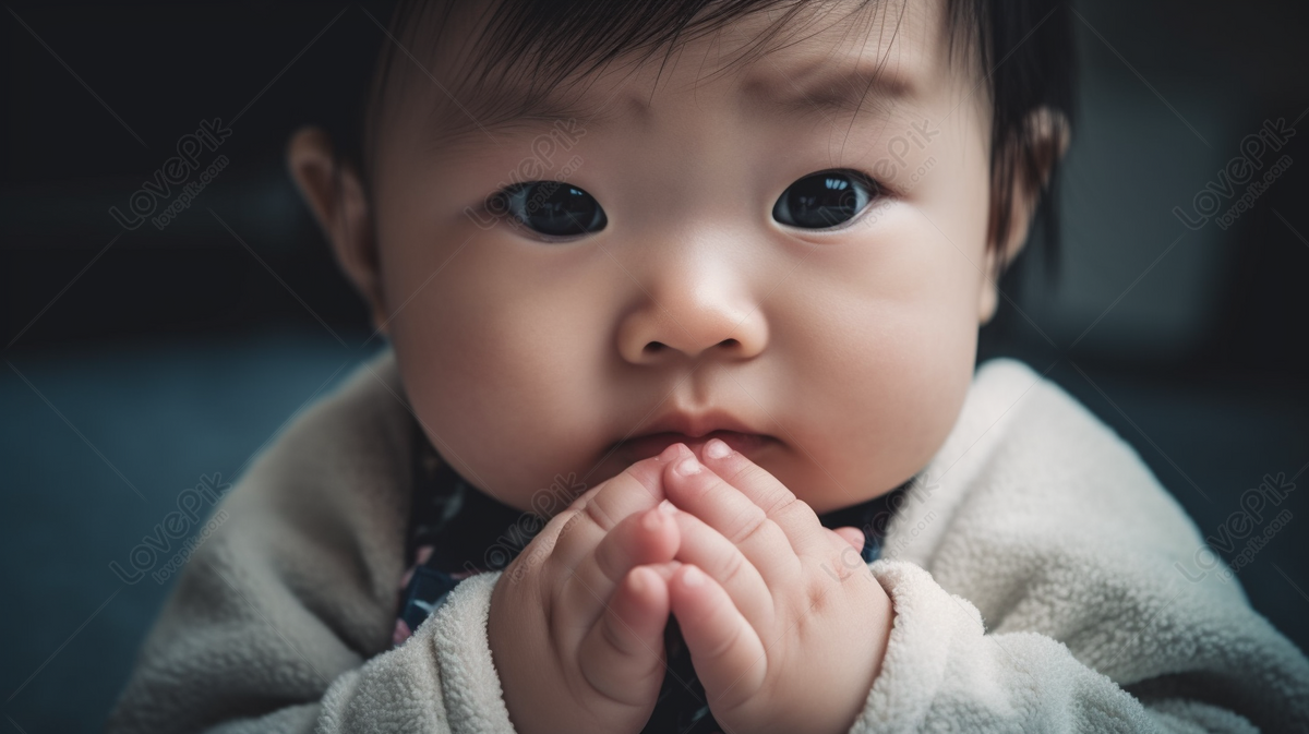 Cute Asian Baby Prays, Baby Backgrounds, Cute Backgrounds, Cute Baby ...