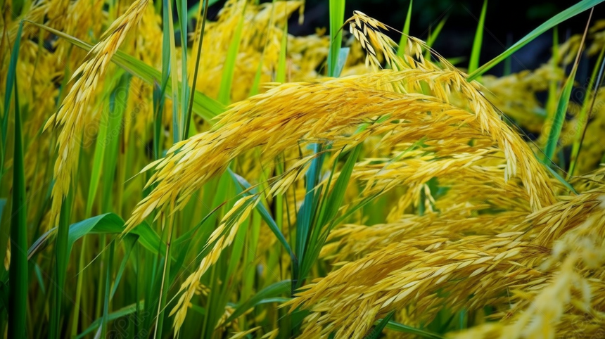 plantas de arroz png