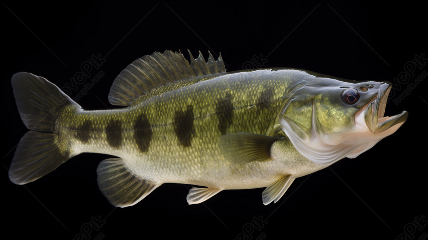 acuario de lobina negra