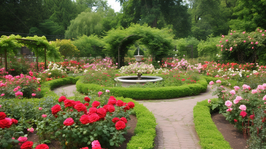 Lạc vào những vườn hồng đẹp nhất thế giới