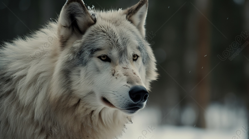 Hình ảnh chó sói đẹp mê ly