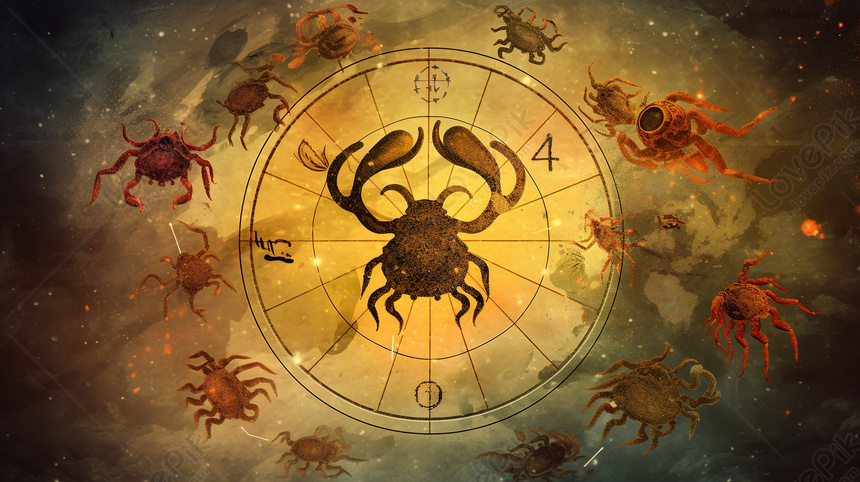 Zodiac Sign Of The Cancer Cancer Backgrounds Zodiac Signs Backgrounds