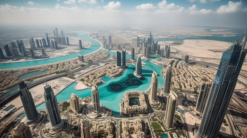 Потрясающие панорамные виды Дубая с воздуха: исследование окраин города,  Dubai Фон, Cidade Фон, Потрясающие панорамные виды Дубая с воздуха:  исследование окраин города Фото изображение_Фото номер 361336156_JPG Формат  изображения_ru.lovepik.com