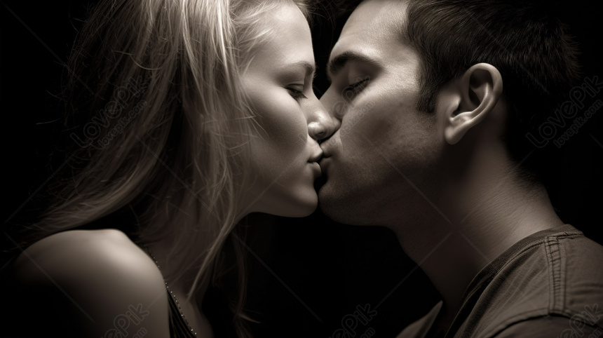 Hot Sexy couple in love close to each other. Erotic pose. Kissing and  hugging. Stock Photo | Adobe Stock