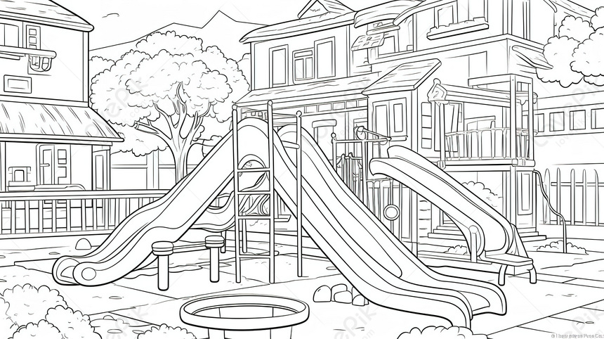 intricate coloring page for adults - Playground