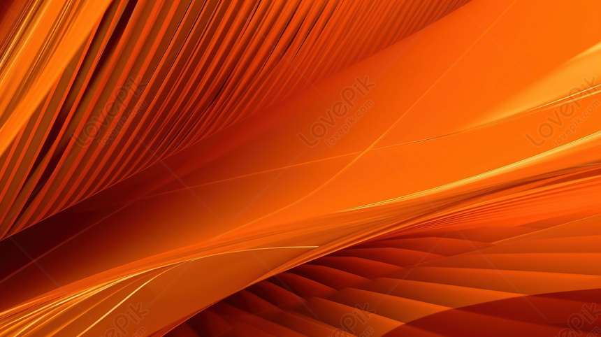 Яркие плавные линии: захватывающий оранжевый абстрактный фон, Линия Фон, оранжевый  абстрактный Фон, поток Фон изображение_Фото номер 361356188_JPG Формат  изображения_ru.lovepik.com