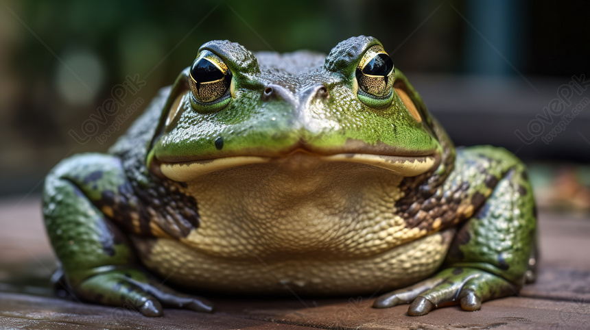 Loài ếch 'quái vật' có vẻ mặt và thân hình cực kỳ đáng sợ