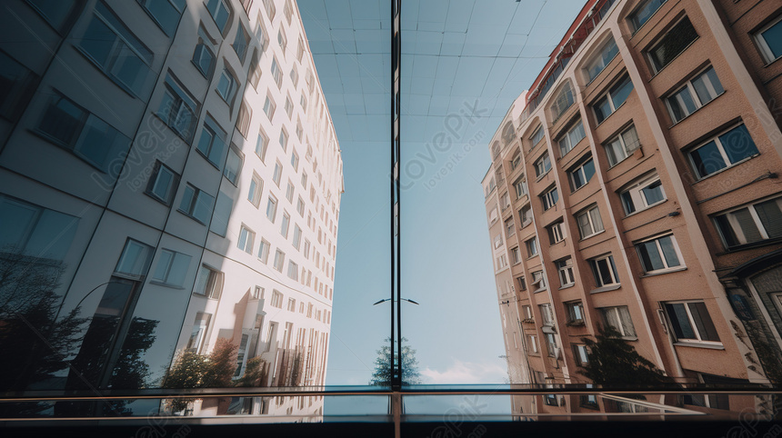 Janela Da Loja De Decorações Com Reflexo Do Edifício Histórico Em