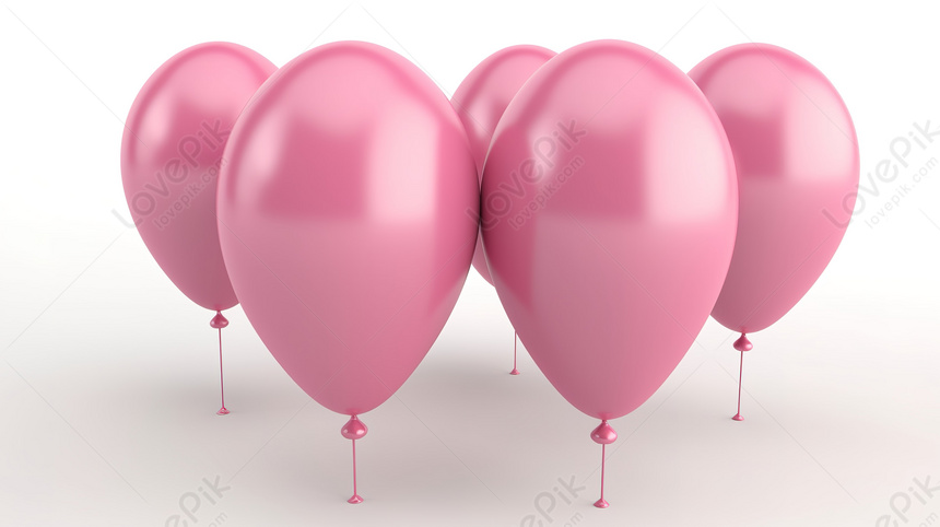 Palloncini rosa e bianchi su sfondo rosa foto – Astratto Immagine gratuita  su Unsplash