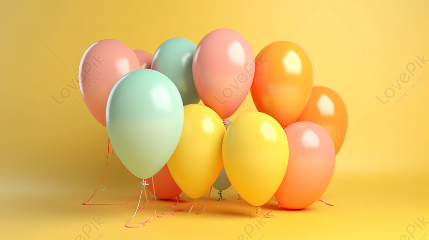 Palloncini Gialli Multicolori Vibranti Su Sfondo Giallo Sole, Multicolore  Sfondi, Palloncini Gialli Sfondi, Soleggiato Sfondi JPG Immagine Gratis, sfondi download su Lovepik