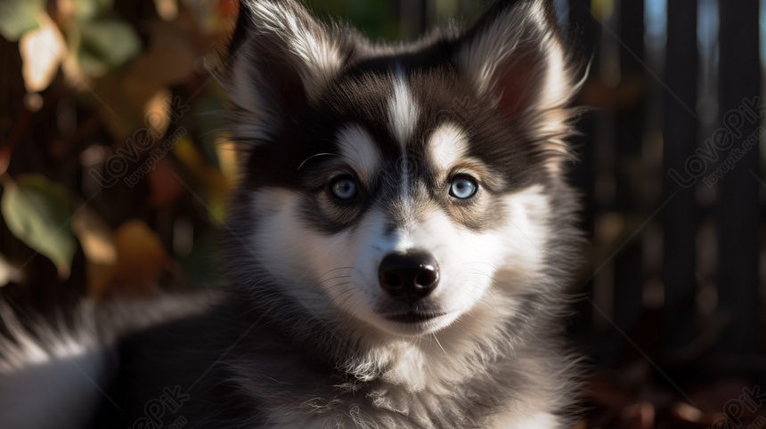 chiots husky moelleux