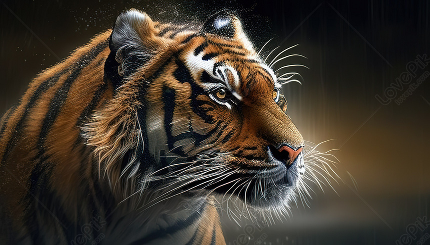 Download Menacing Harimau Wallpaper | Wallpapers.com