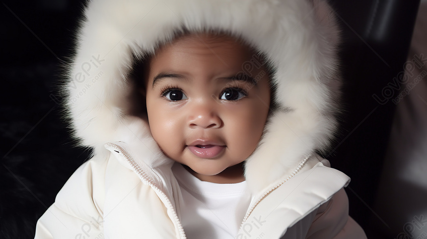 Baby white fur coat sale