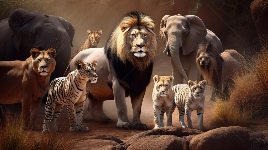 8 điều thú vị về sư tử - chúa sơn lâm đứng đầu muông thú