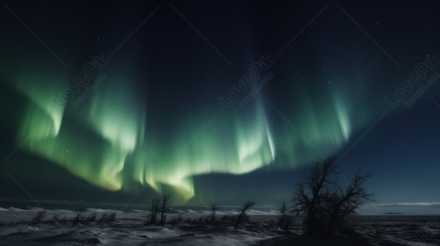 Nền Bắc Cực Quang Trên Bầu Trời đêm Trên Phong Cảnh Mùa đông Với Cực Quang  Tuyết Trên Bầu Trời đêm Hình Chụp Và Hình ảnh Để Tải Về Miễn Phí -