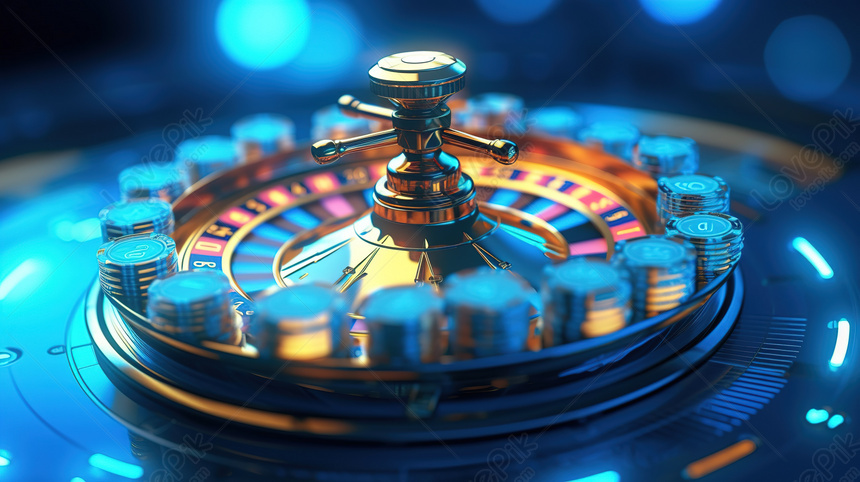 Futuristic Roulette Wheel And Online Casino Chips In 3d Render On A Blue  Background, Fortune Backgrounds, Casino Poker Backgrounds, Chip Backgrounds  Download Free | Banner Background Image on Lovepik | 361521310