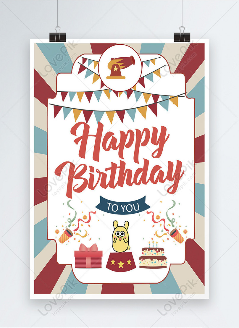 Happy Birthday Poster Design Template Image Picture Free Download 400243845 Lovepik Com