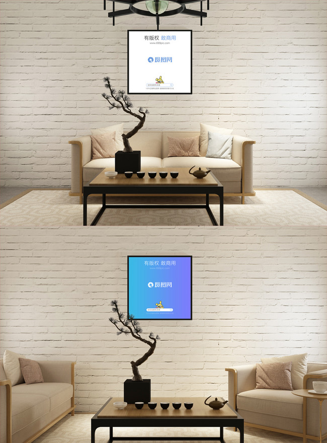 Background Decoration Painting Mockup Template, background mocup templates, background wall mockup, decorative painting mockup