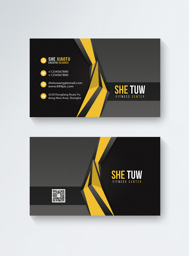 Download Yellow Business Card Template Image Picture Free Download 400567990 Lovepik Com Yellowimages Mockups
