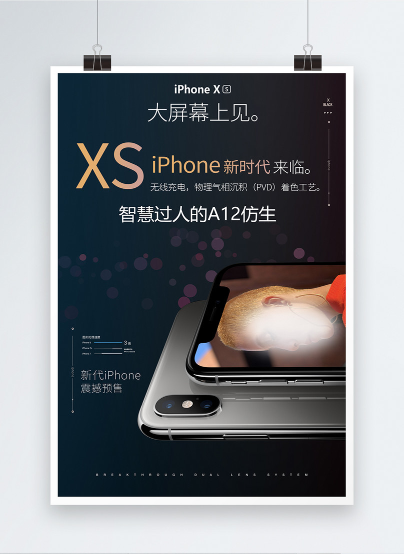 Iphone новый постер изображение_Фото номер 400654690_PSD Формат  изображения_ru.lovepik.com