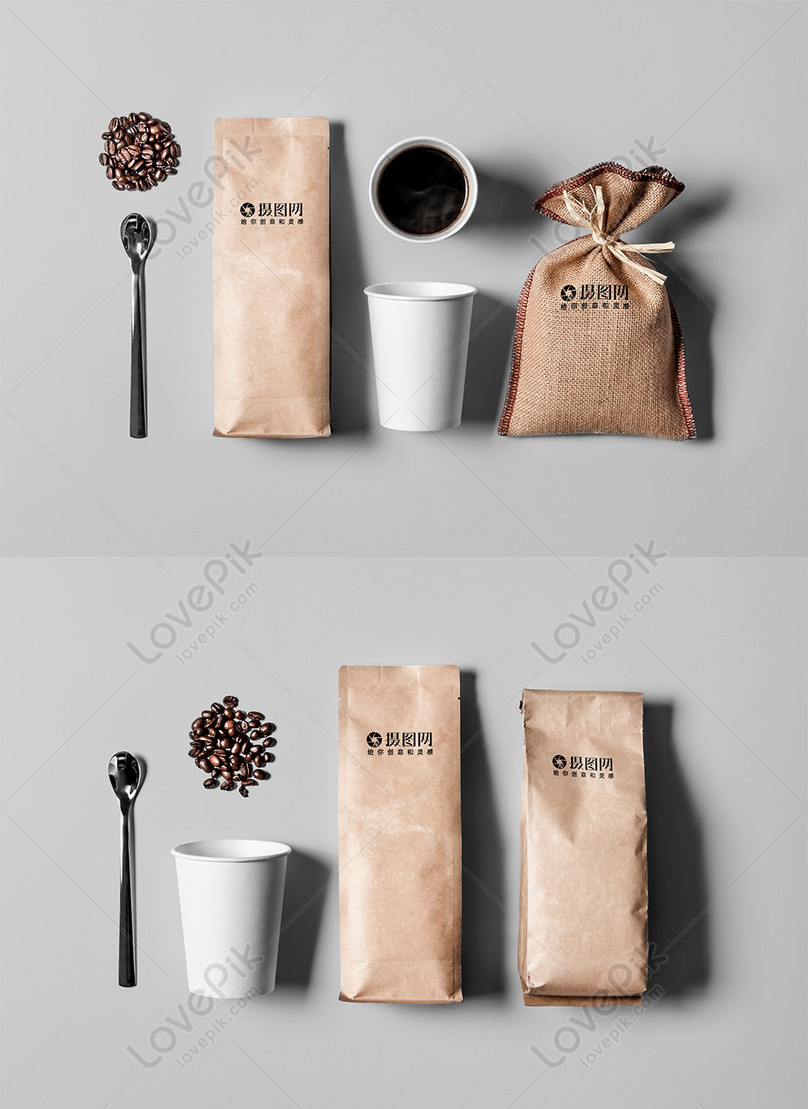 Download Coffee bean vi mockup template image_picture free download ...