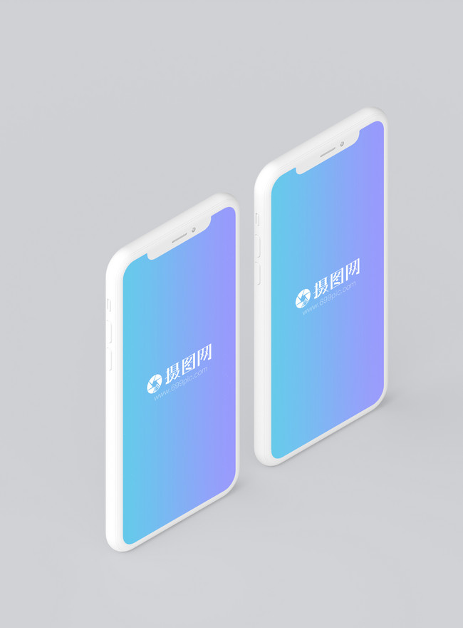 Download White iphone x phone mockup template image_picture free ...