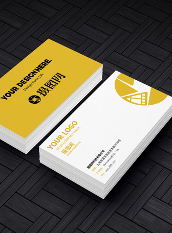 Download Yellow Business Card Vi Mockup Template Image Picture Free Download 400782397 Lovepik Com PSD Mockup Templates