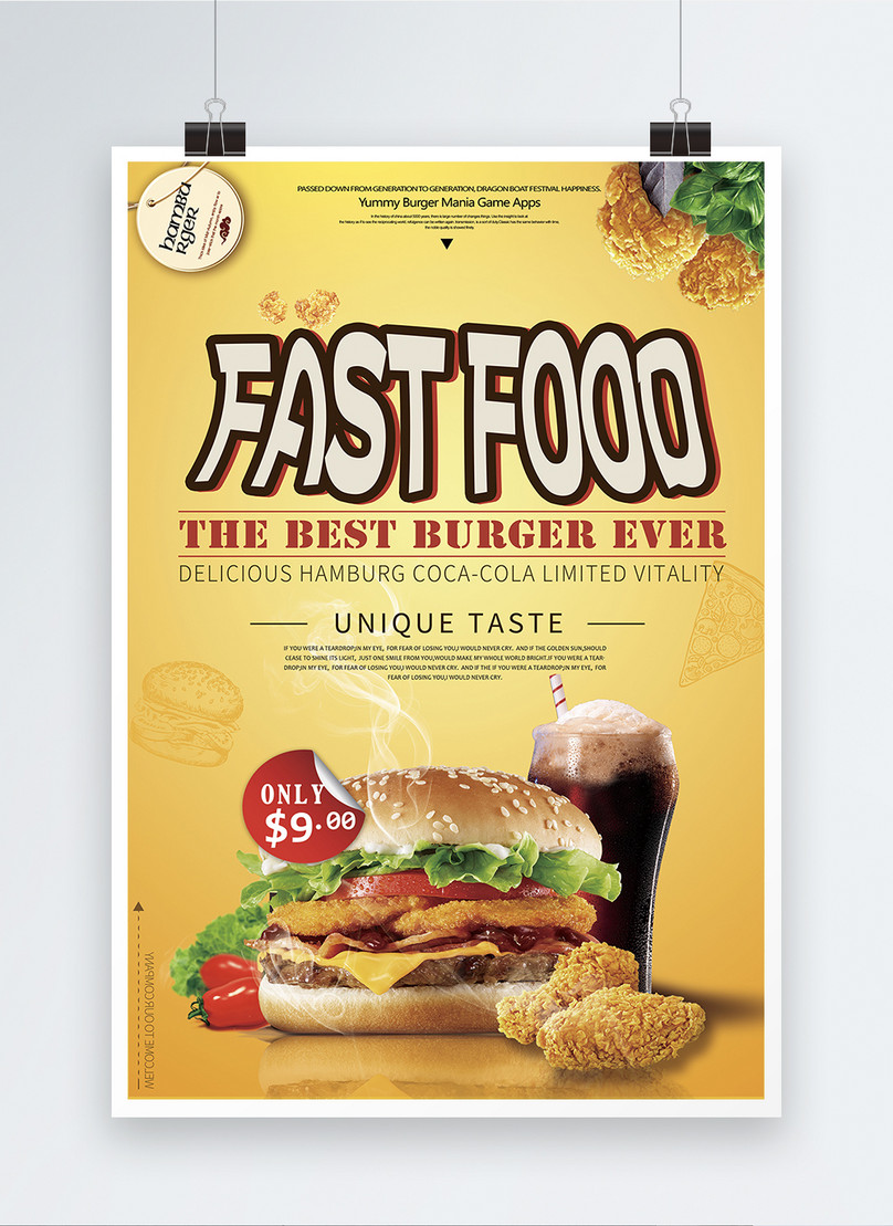 30+ Trend Terbaru Contoh Poster Promosi Produk Makanan