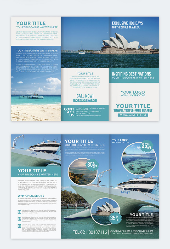 Tourism Promotion Brochure English Template Image_Picture Free Download  401162426_Lovepik.Com