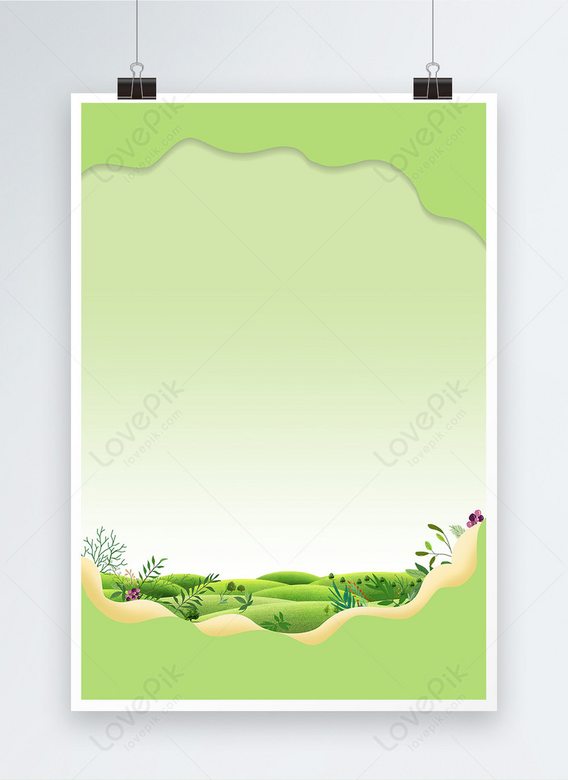 poster background design green