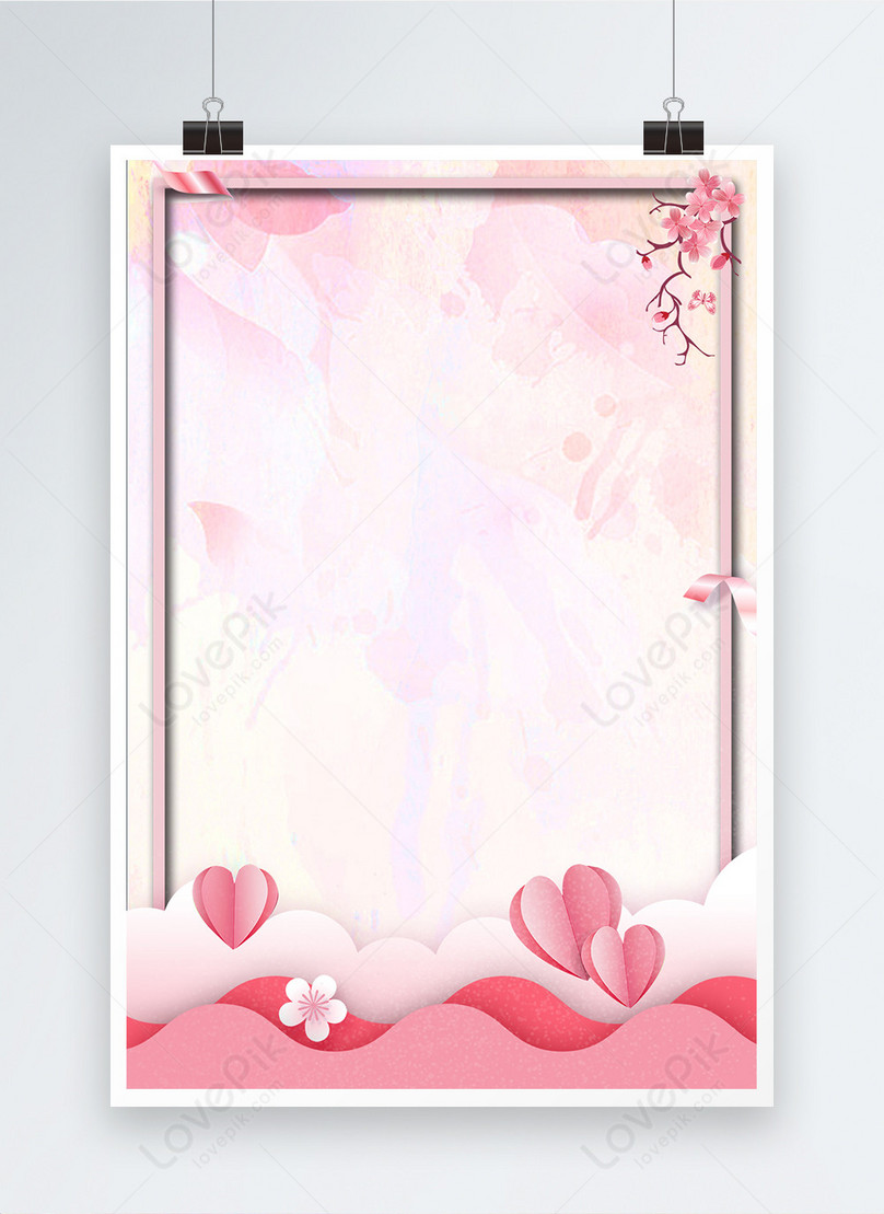 Pink Elegant Poster Background Template, elegant poster, pink poster, background poster