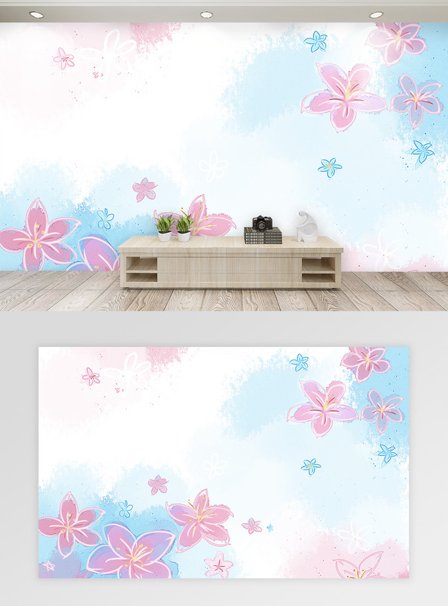 シンプルな新鮮な花の背景の壁イメージ テンプレート Id Prf画像フォーマットpsd Jp Lovepik Com