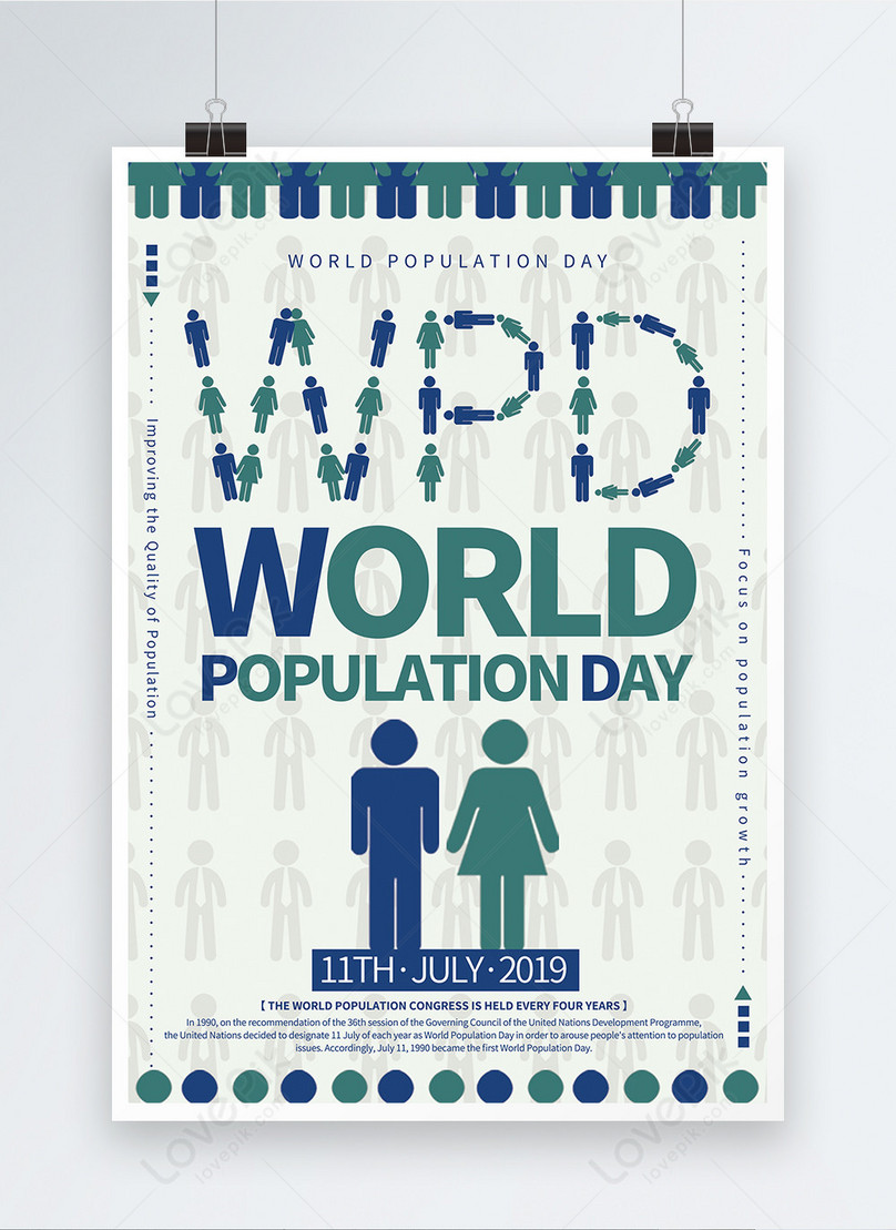 World population day poster template image_picture free download