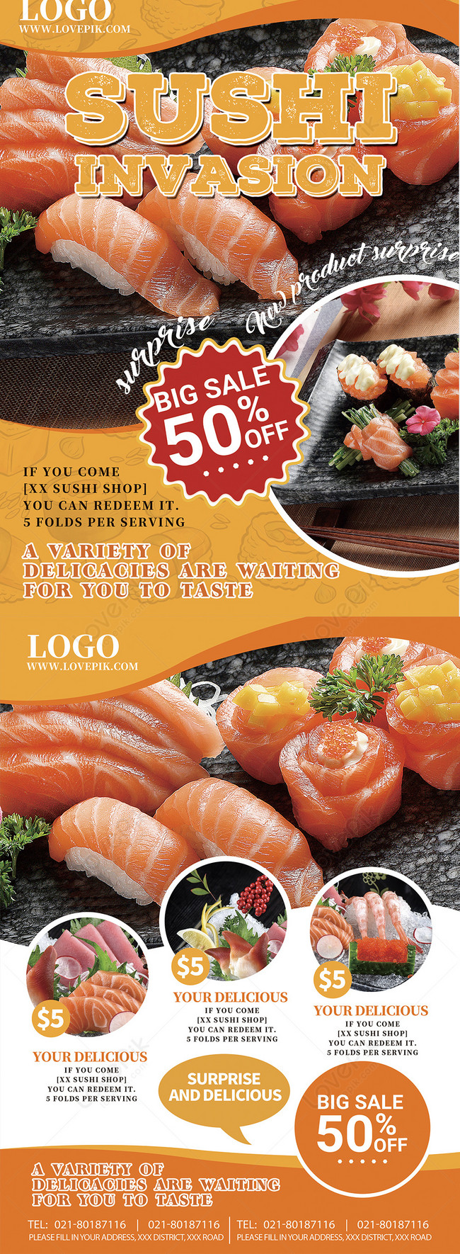 Diseno De Flyer De Publicidad En Ingles De Sushi Japones Descarga Plantilla De Diseno Psd Gratuita Lovepik