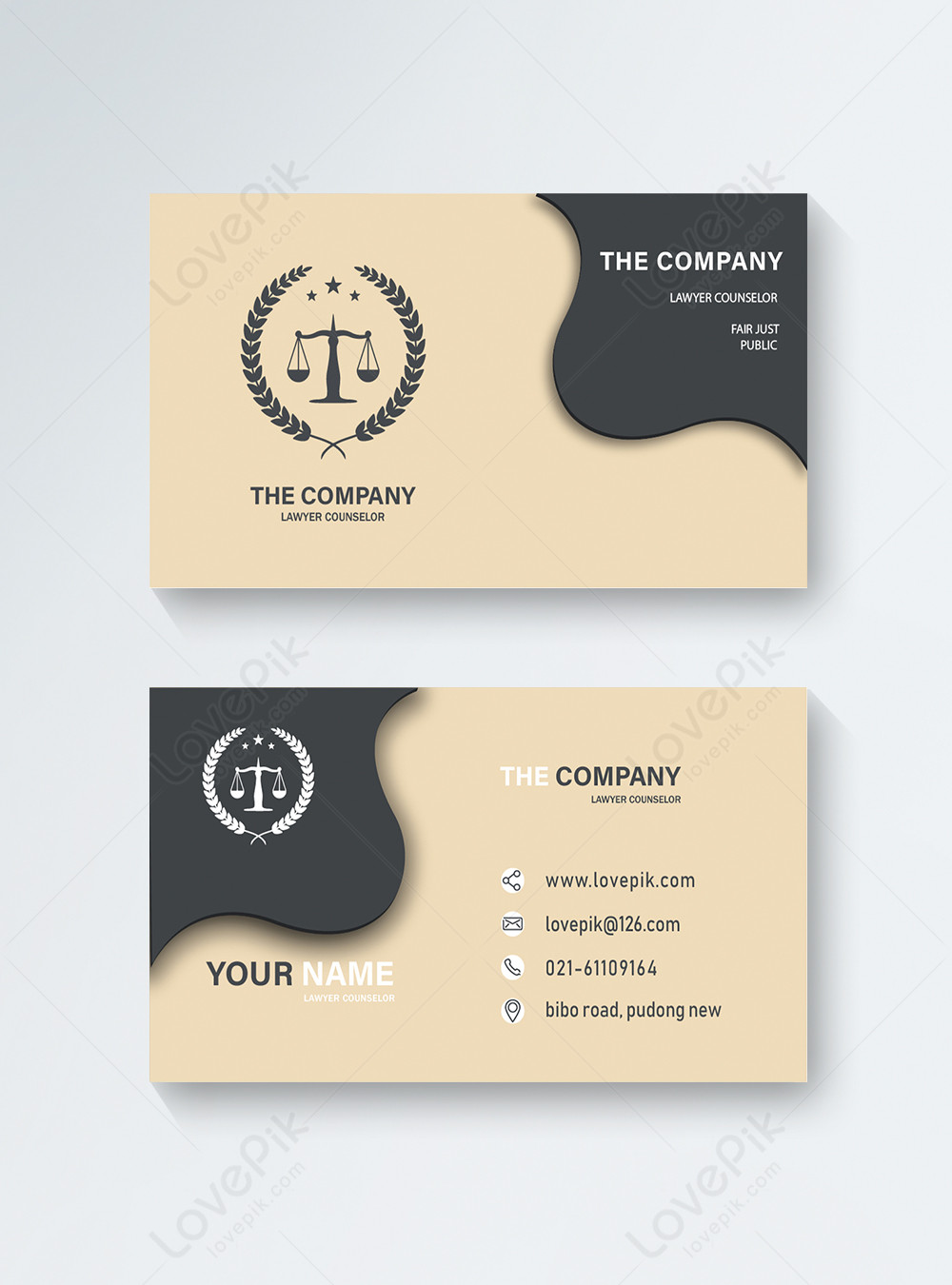 Lawyer business card template image_picture free download Regarding Legal Business Cards Templates Free