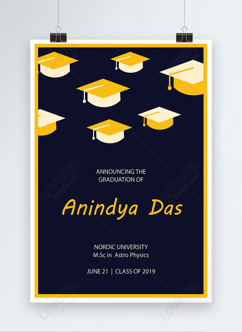 Graduation Poster Template from img.lovepik.com