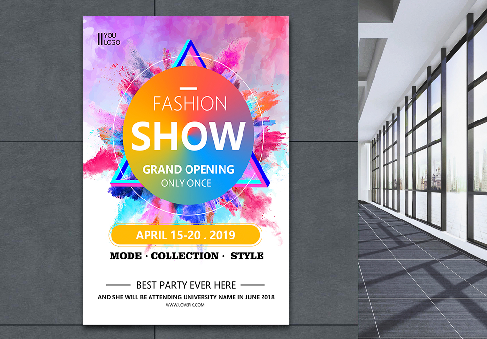 Fashion Show Poster Images, HD Pictures For Free Vectors & PSD Download -  