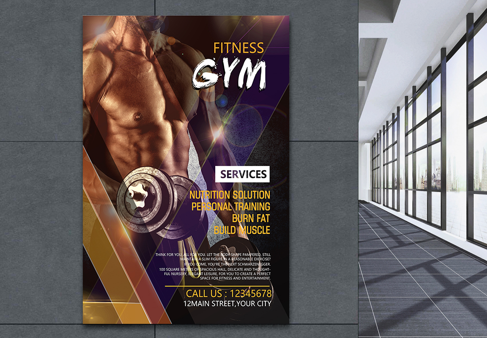 Gym Posters Images, HD Pictures For Free Vectors & PSD Download -  