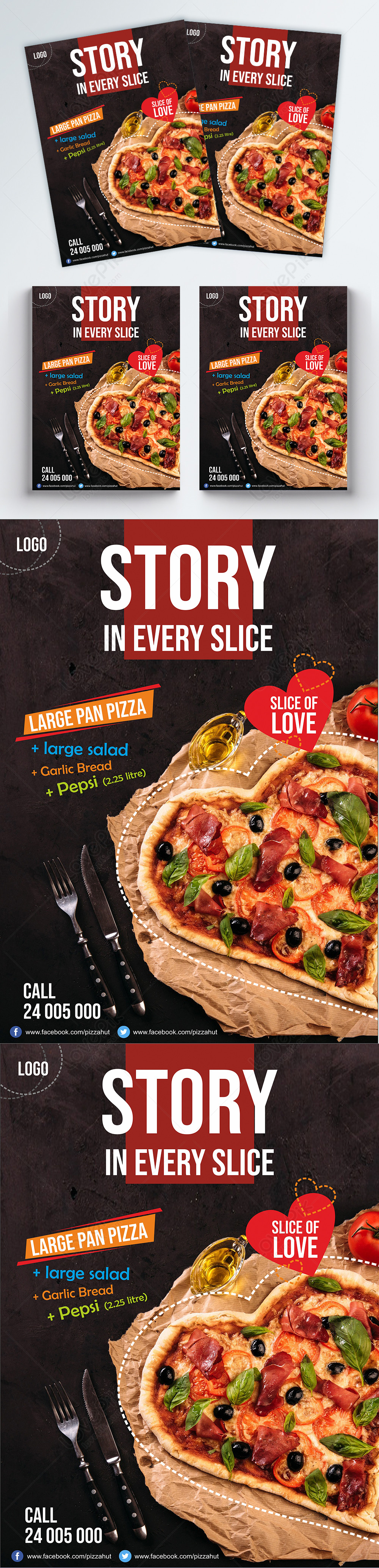 Pizza Flyer Template Image Picture Free Download Lovepik Com